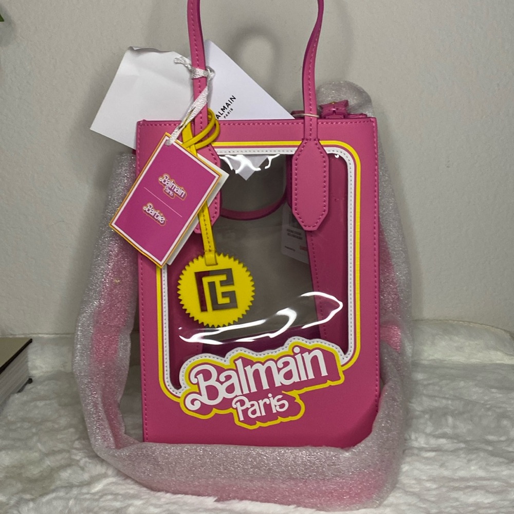 Balmain x Barbie Transparent Shopping Bag 💖⭐️💖✨